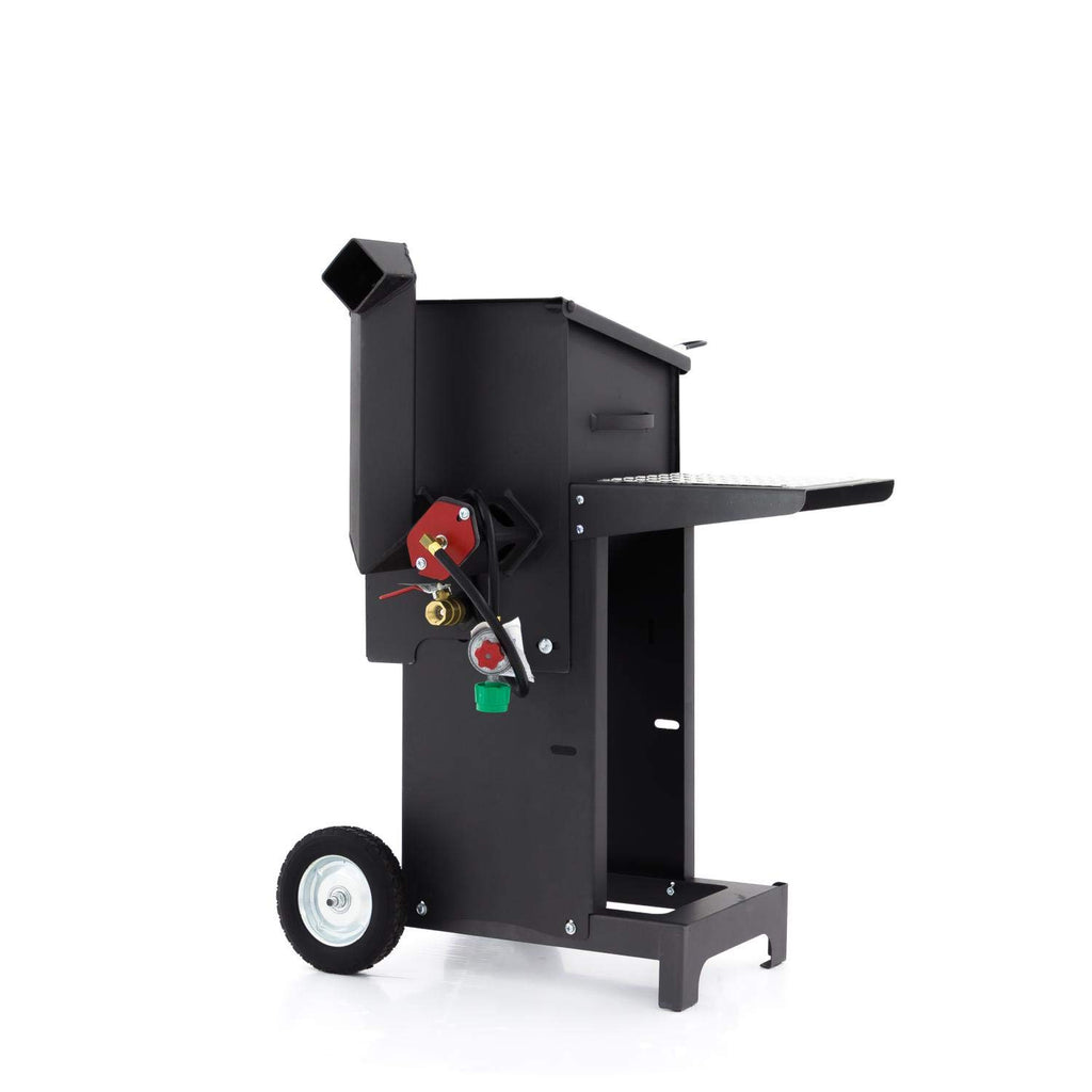 4 Gallon Propane Gas Deep Fryer with Stand and 2 Baskets R12229