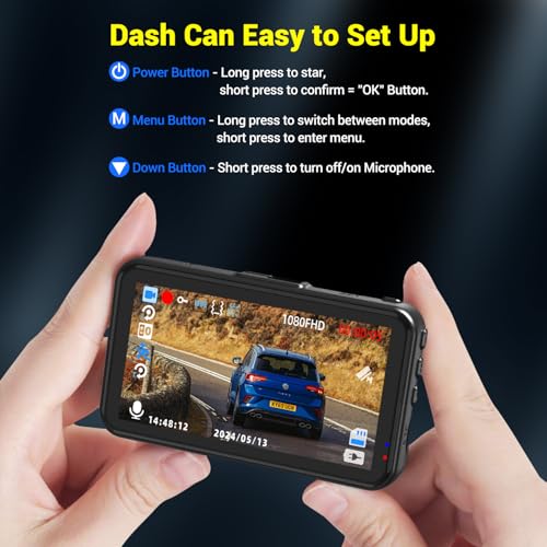 1080P FHD Dash Cam with 32GB Card W8148