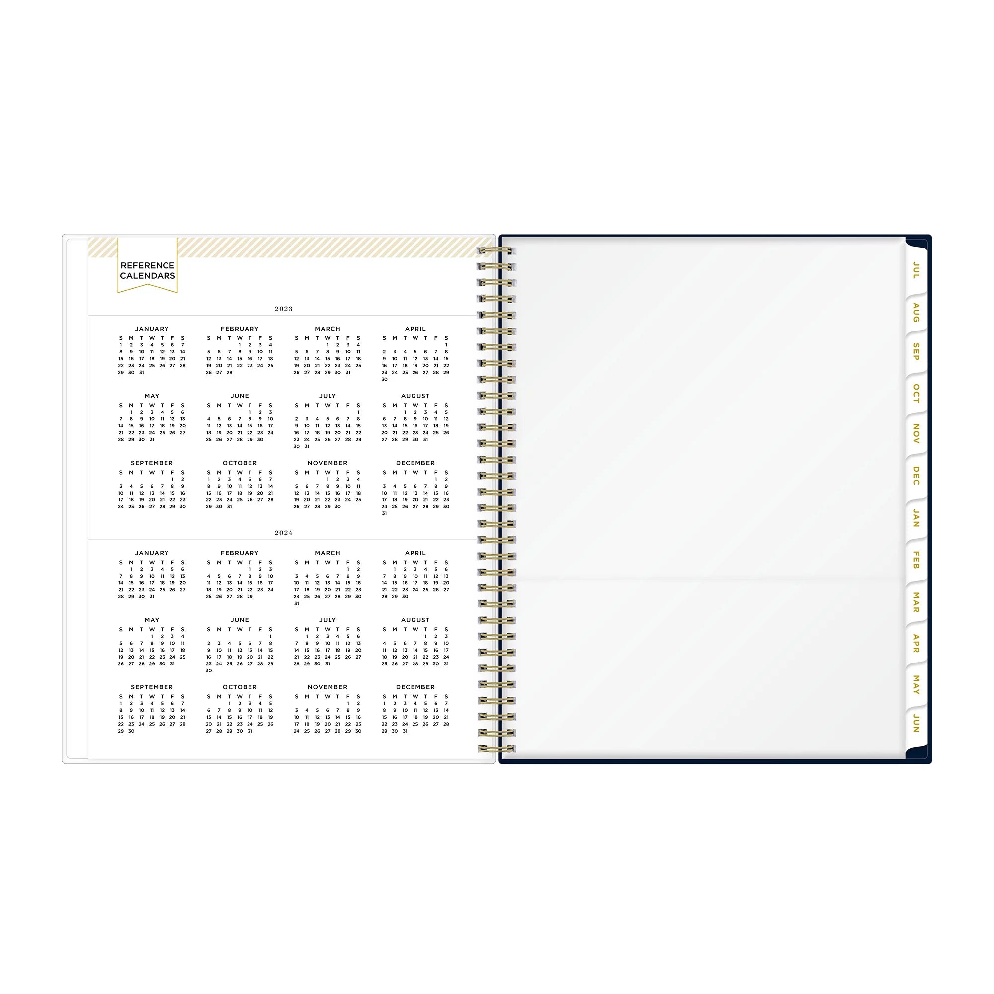 8.5x11 Weekly Monthly Planner W8038