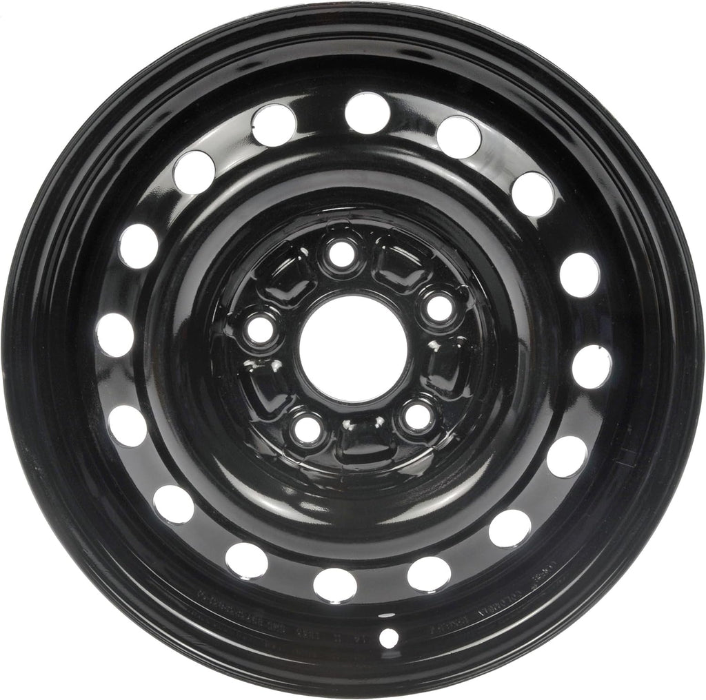 15 X 6.5 In. Black Steel Wheel W445