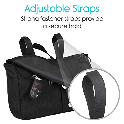 Wheelchair Carry Bag Arm Rest Pouch Side Storage Organizer L225899