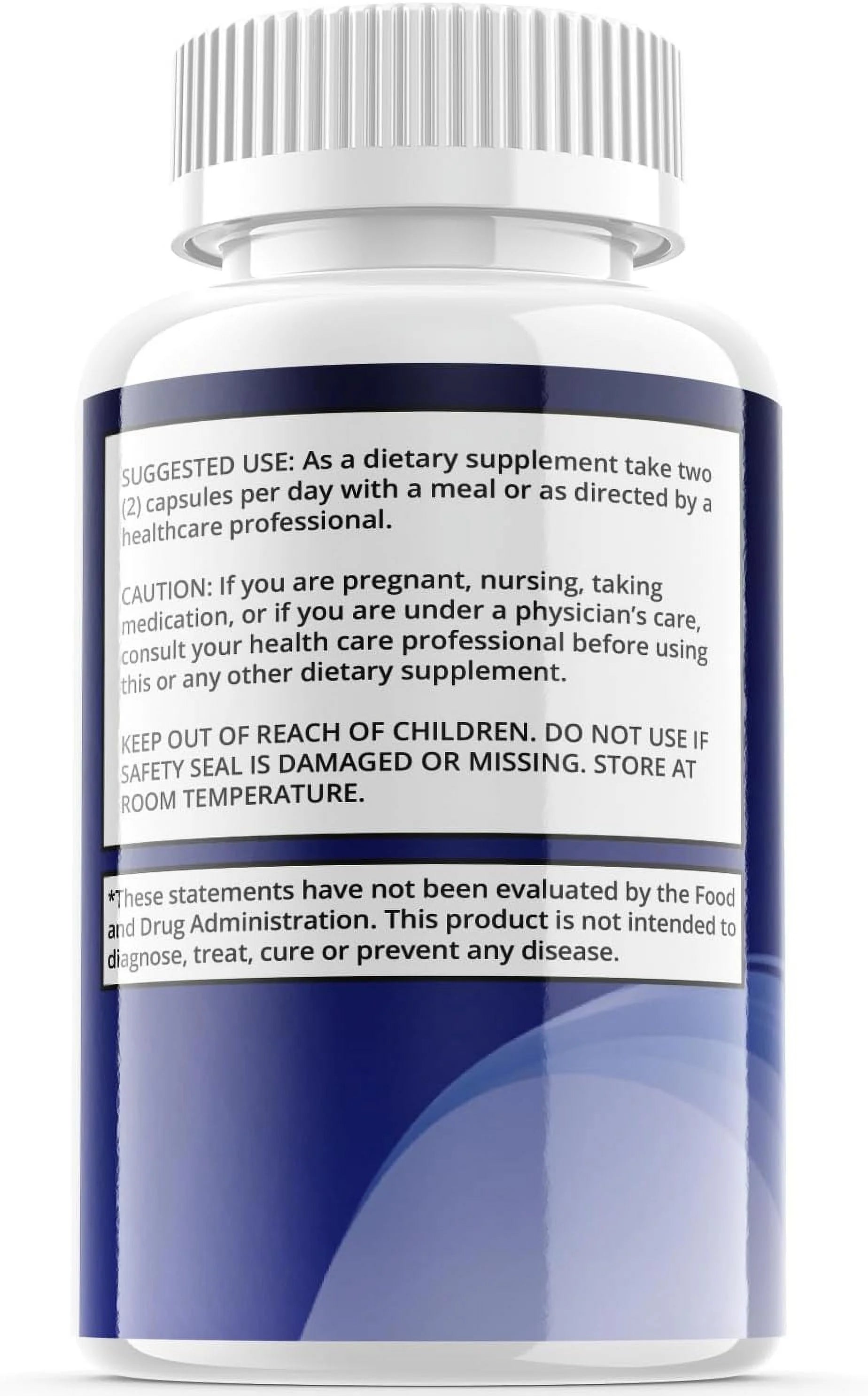 60 Capsules Dietary Supplement U8785