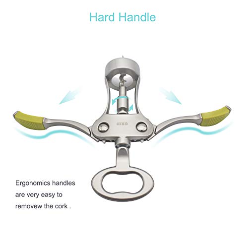 Stainless Steel Wing Corkscrew Wine Opener L327205