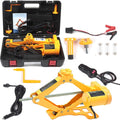 3 Ton 12V Electric Scissor Lift Jack Set with Double Saddles K703