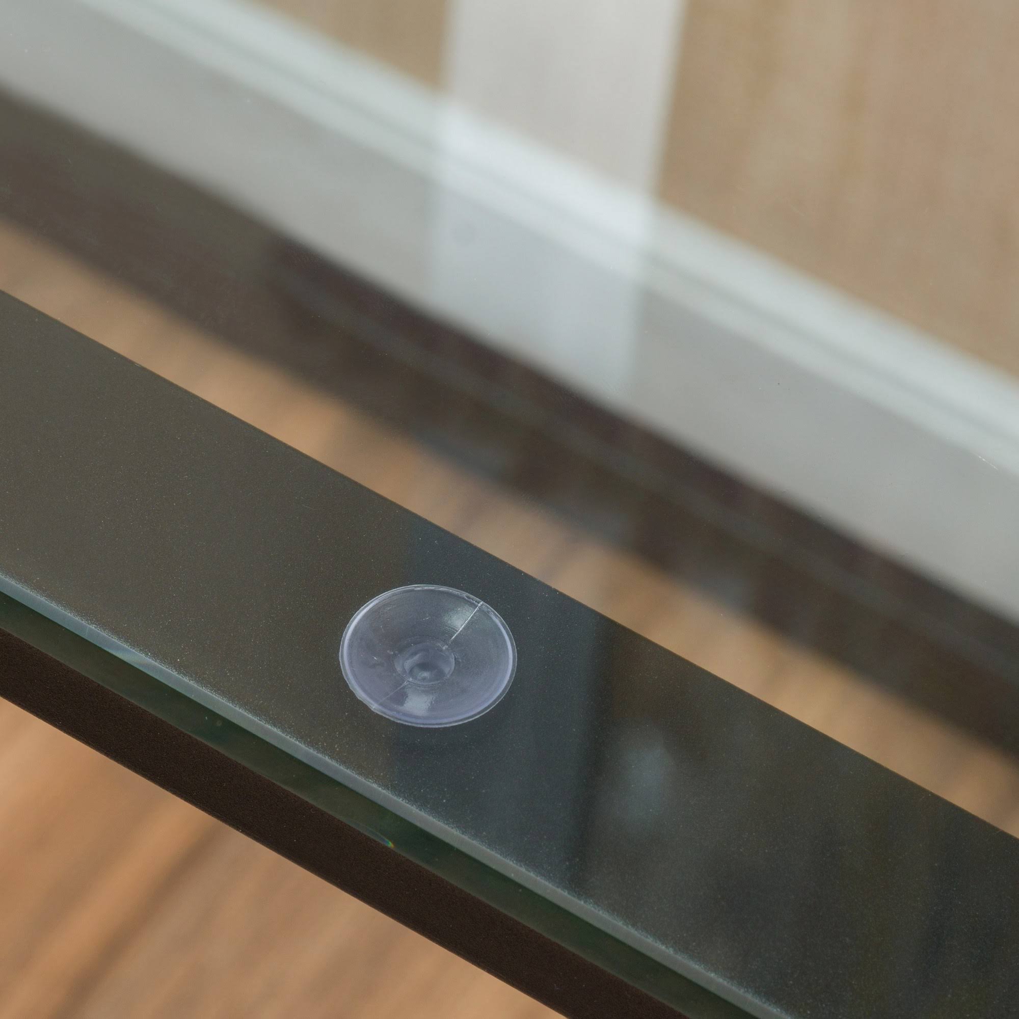 Glass Computer Desk D5818