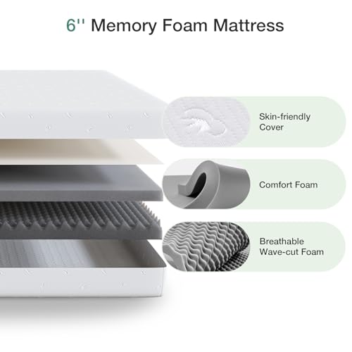 12 Inch Gel Memory Foam Twin Mattress J6367