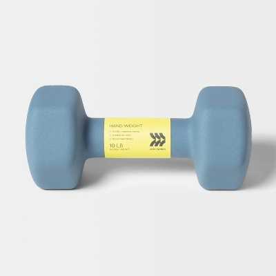 Blue 10lbs Dumbbell E67907