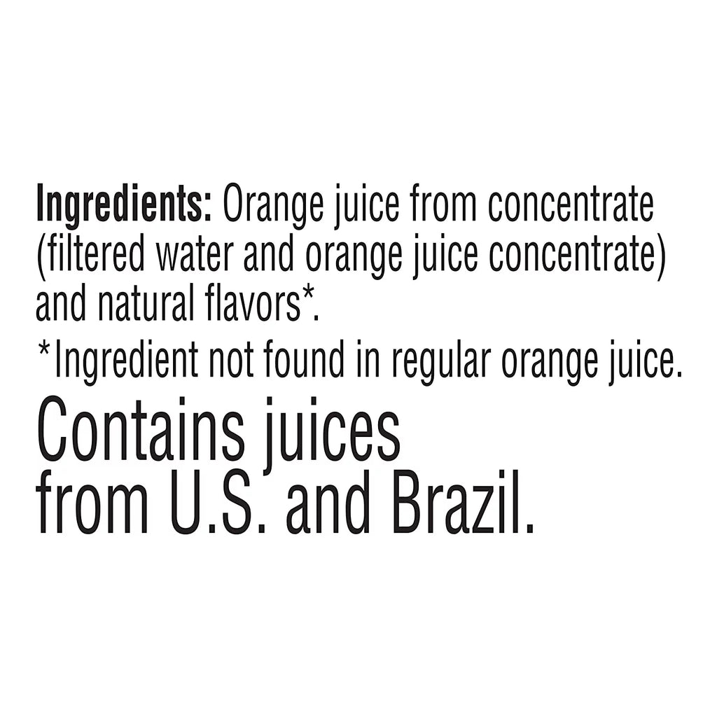10 Ounce Bottles Orange Juice (Pack of 24) M759
