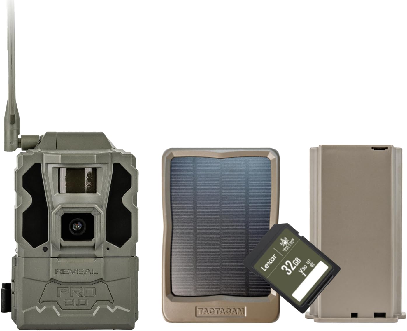 Cellular Trail Camera with Solar Panel and 32GB SD Card A887661