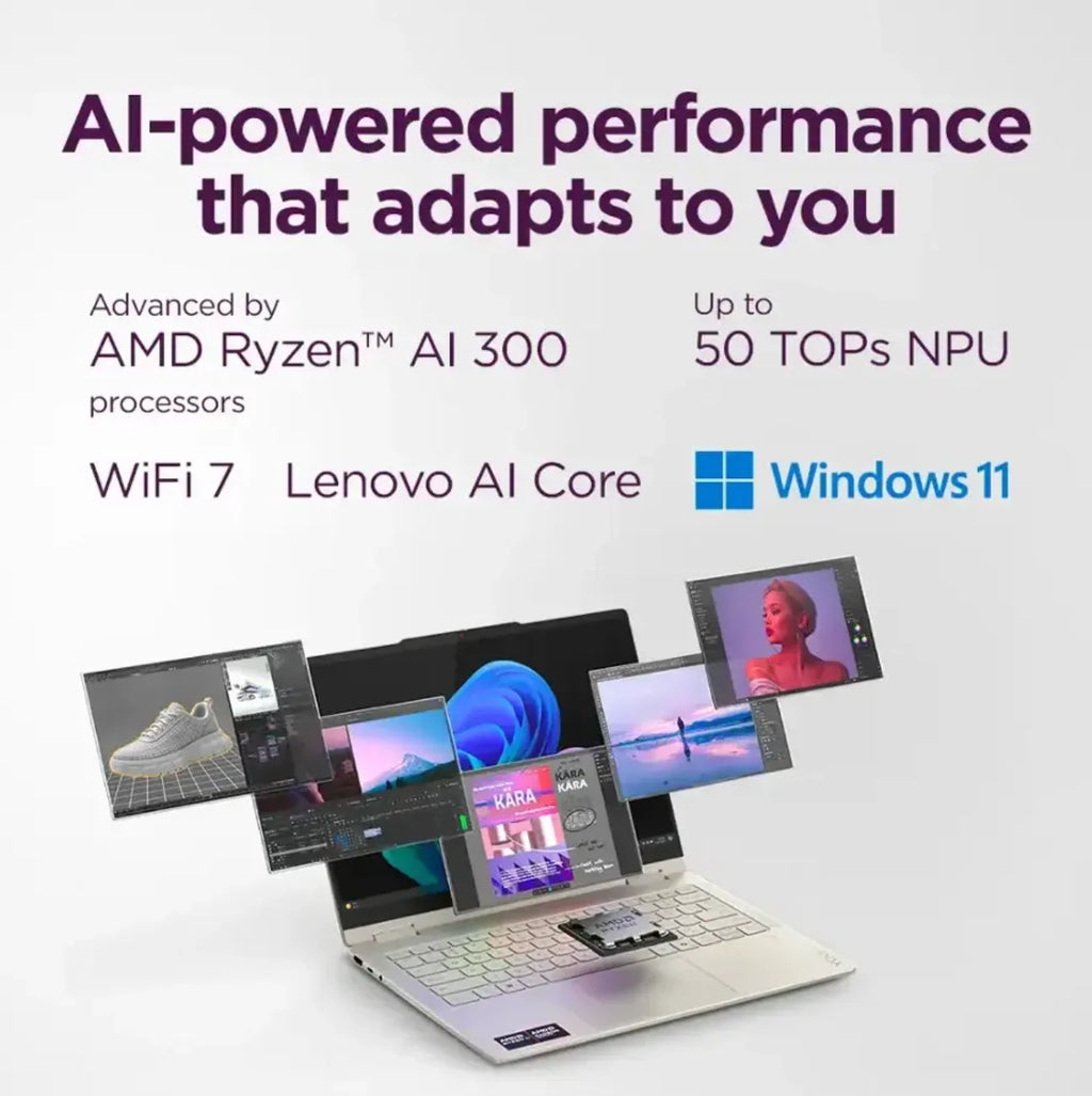 14" OLED Touch 2-in-1 Laptop, AMD Ryzen AI 7, 16GB RAM, 1TB SSD, Win 11 A8111