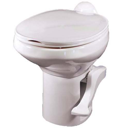 High Profile White Toilet Q78817