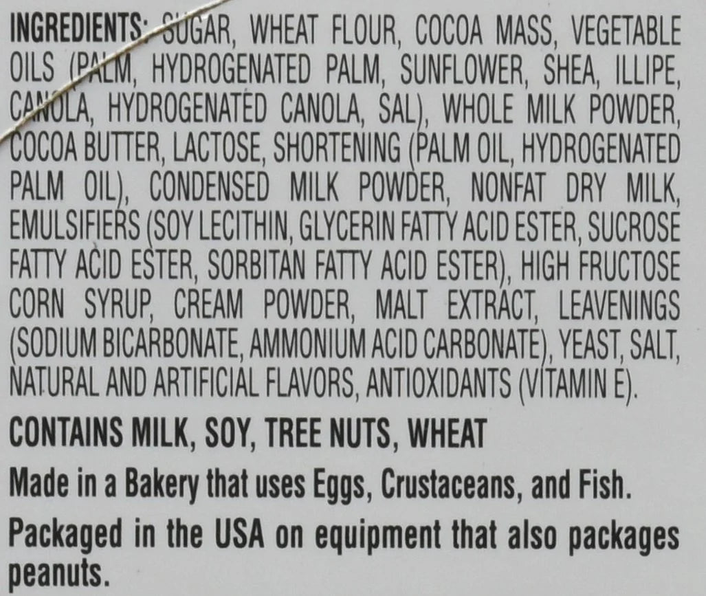 24 individual 21g bags Chocorooms X45537