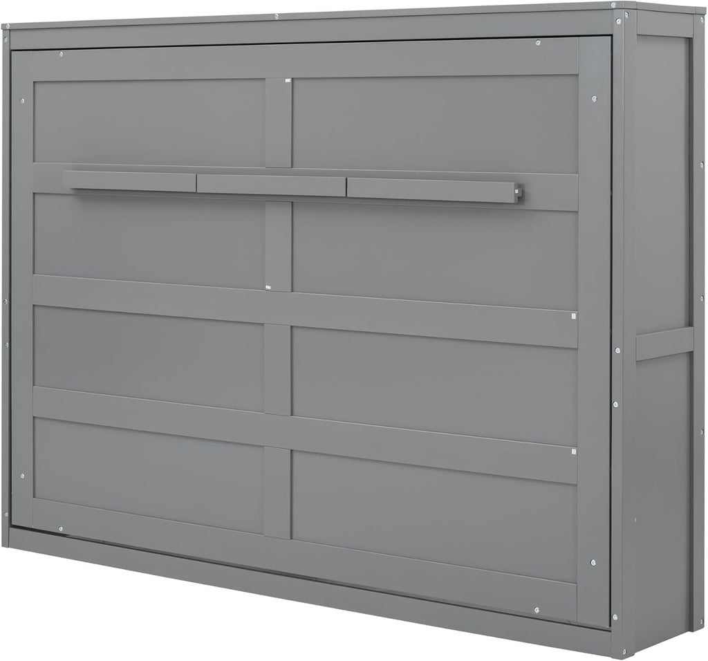 Gray Full Size Murphy Bed N6844