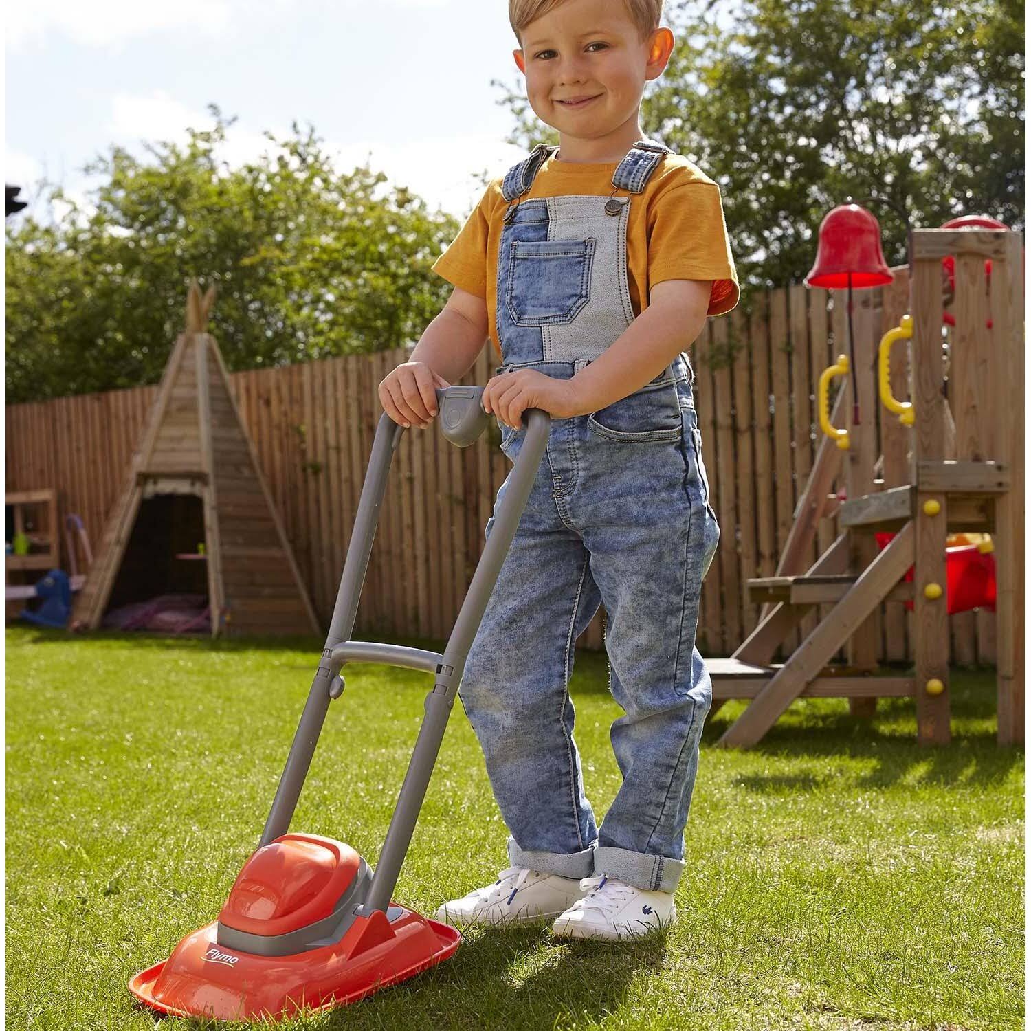 Orange/Grey Flymo Lawn Mower Replica Toy Z5561