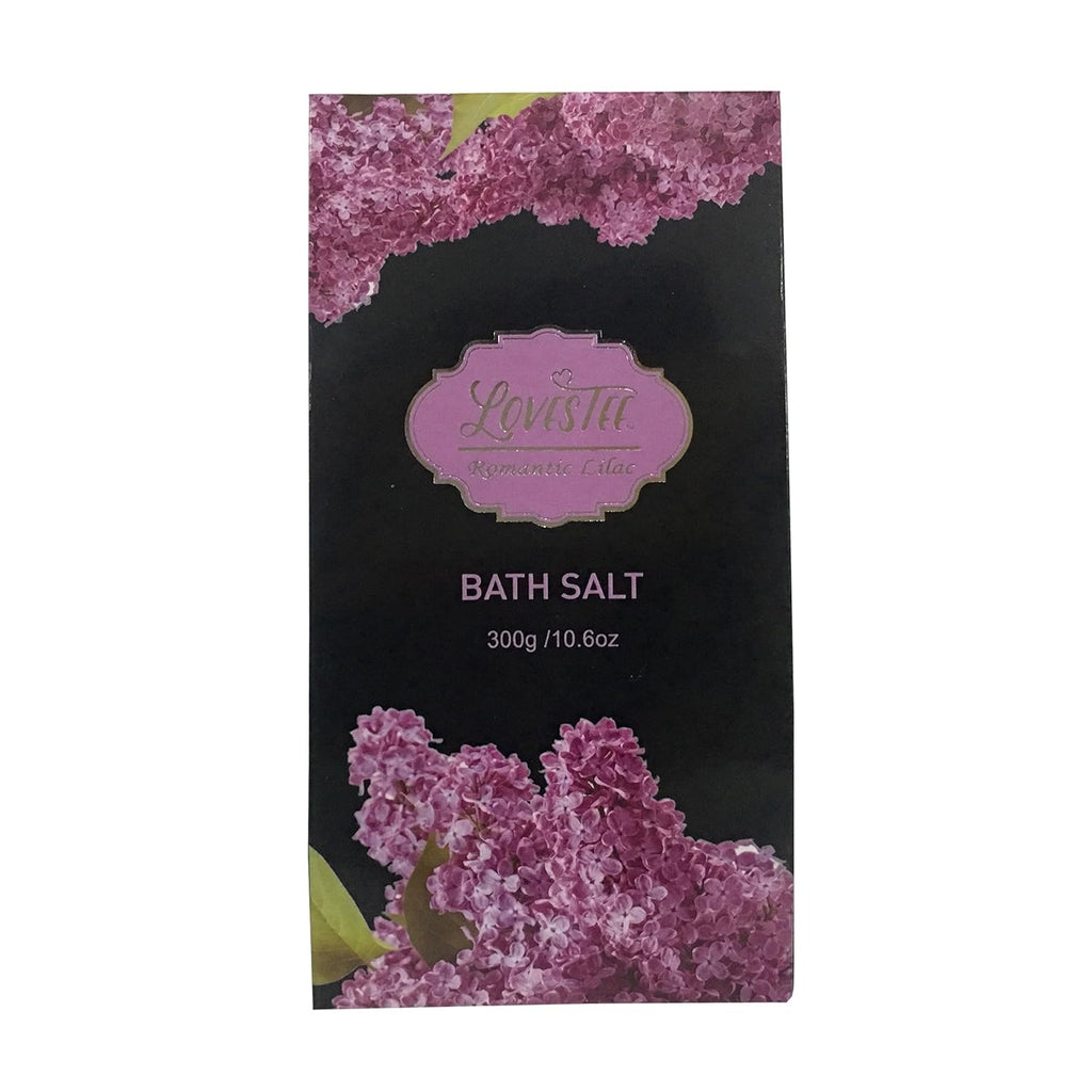 Lavender Bath and Body Set with Shower Gel, Body Lotion, Hand Lotion, Bath Salt, Flower Sponge and EVA Sponge C415