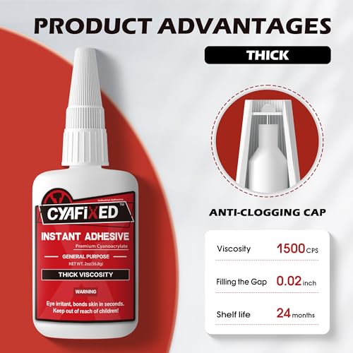 4 oz. Thick Viscosity CA Glue O31923