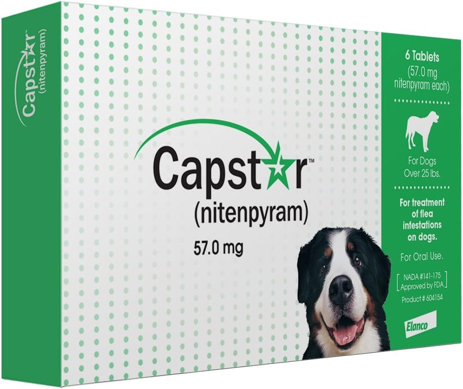 6 Pill Flea Oral Treatment for Large Dogs Q468471