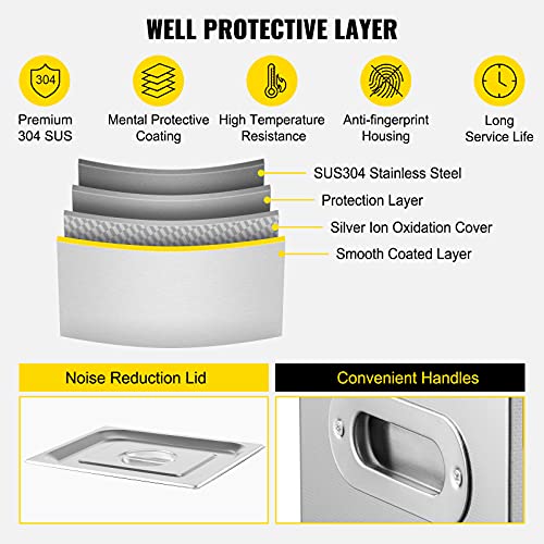Ultrasonic Cleaner, Stainless Steel, 3L R387