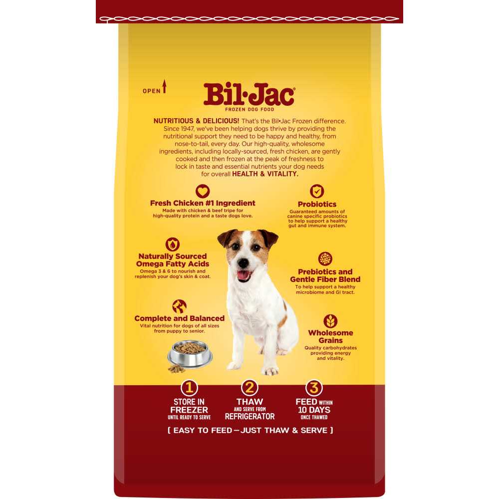 Bil Jac Frozen Dog Food N736054