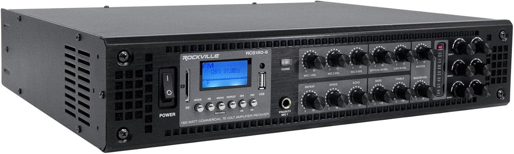 6 Zone Home Audio System with 14 Ceiling Speakers R917860