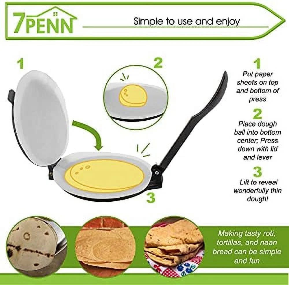 Cast Iron Tortilla Press 10In W8484