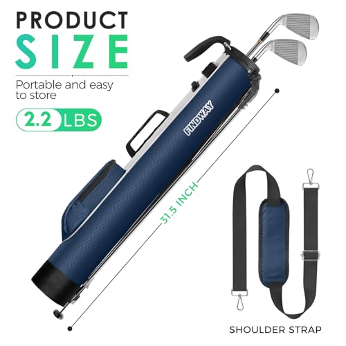 Small Lightweight Golf Stand Bag with Ball Holder and Pockets D571