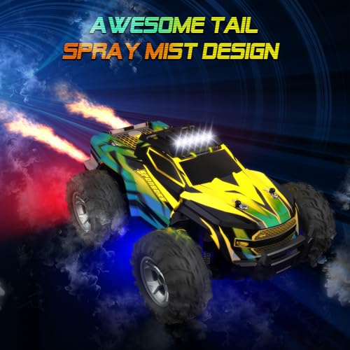 1:16 Scale All Terrain RC Car with Colorful LED Light O940