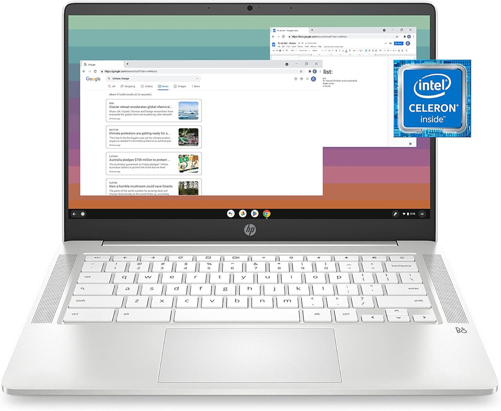 14" HD Display Chromebook Laptop with Intel Celeron N4120, 4 GB RAM, 64 GB eMMC M232217