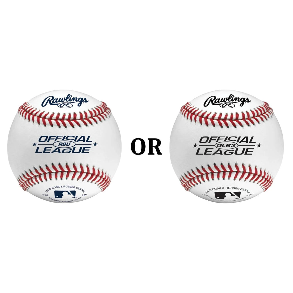 (24 Pack) Rawlings Bucket of Official League Recreational Grade OLB3 Baseballs S661