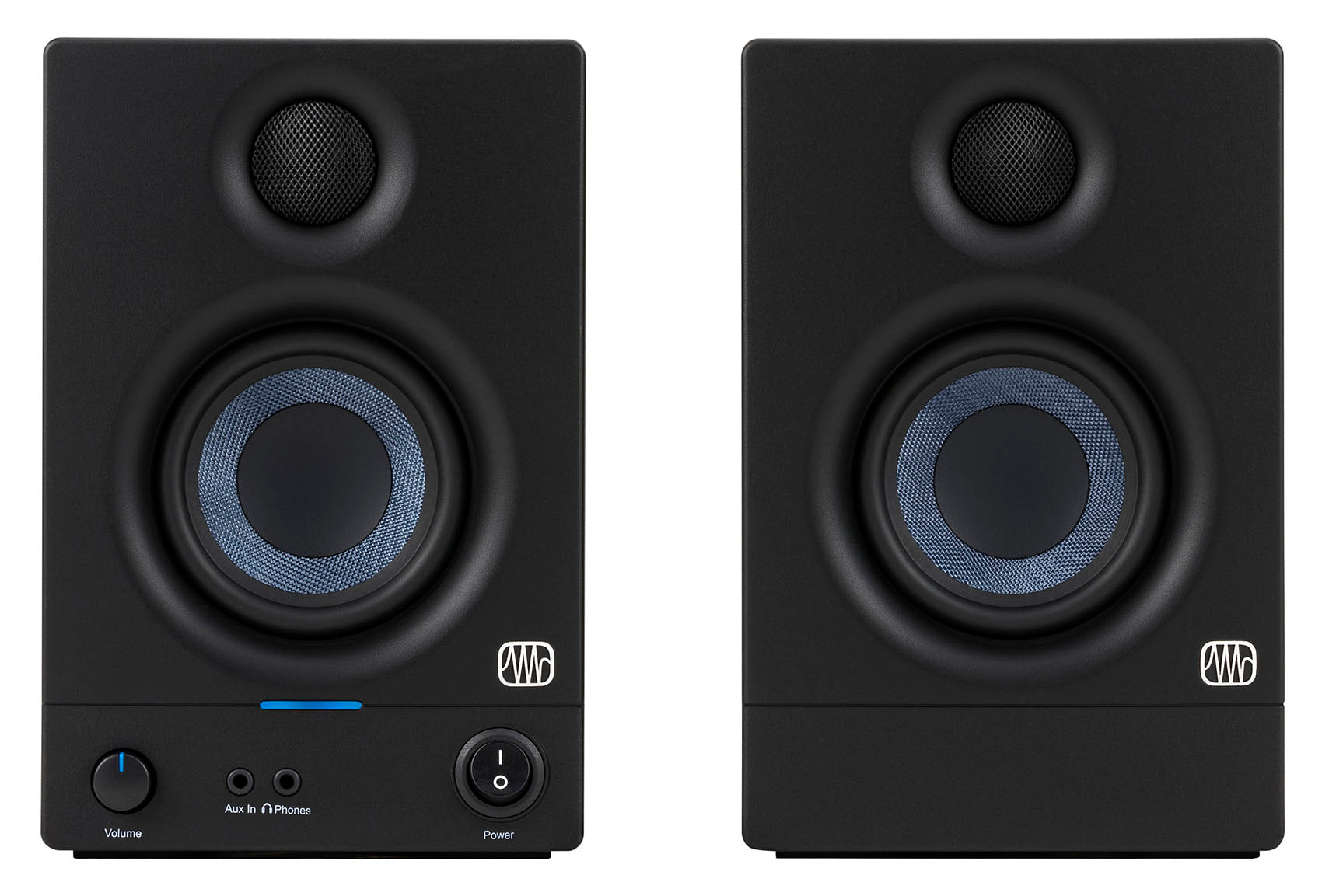 3.5" Studio Monitors Speakers with Recording Microphone K1725