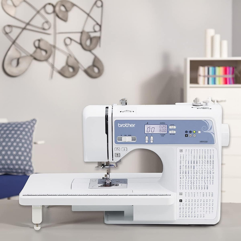 Computerized Sewing and Quilting Machine with 165 Built-in Stitches and LCD Display A3892