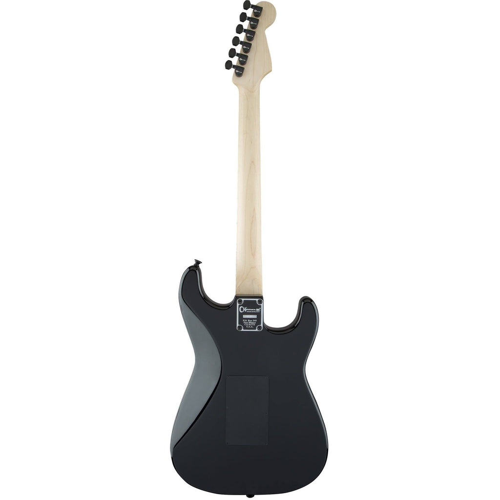 Black Left-Handed Electric Guitar B9574