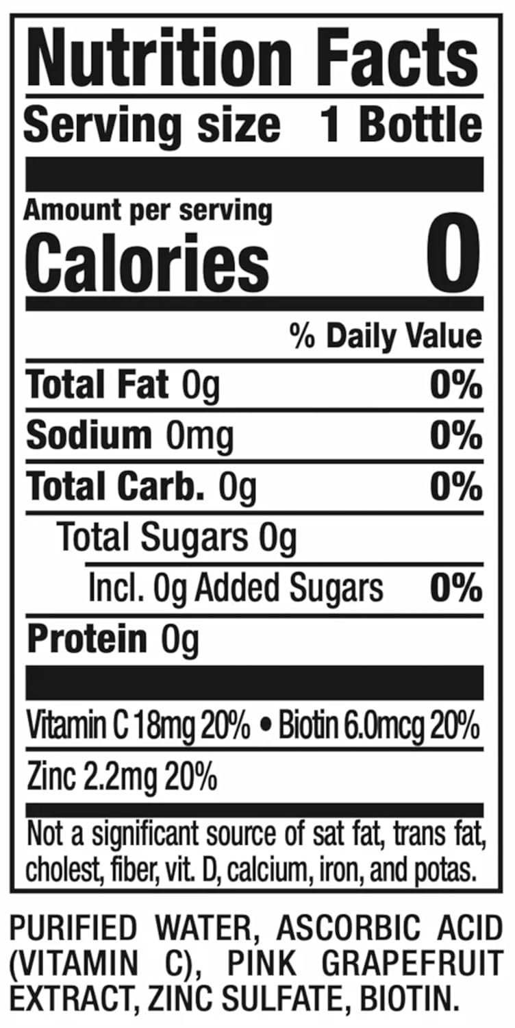 23.9 Fl Oz Enhanced Water Variety Pack, 6 Bottles O193