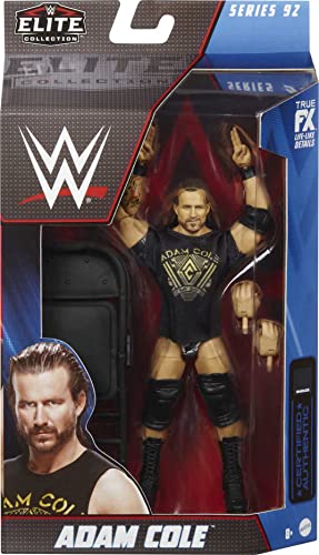 WWE Elite Collection Action Figure & Accessories, 6-inch Collectible with 25 Articulation Points & Swappable Hands N830
