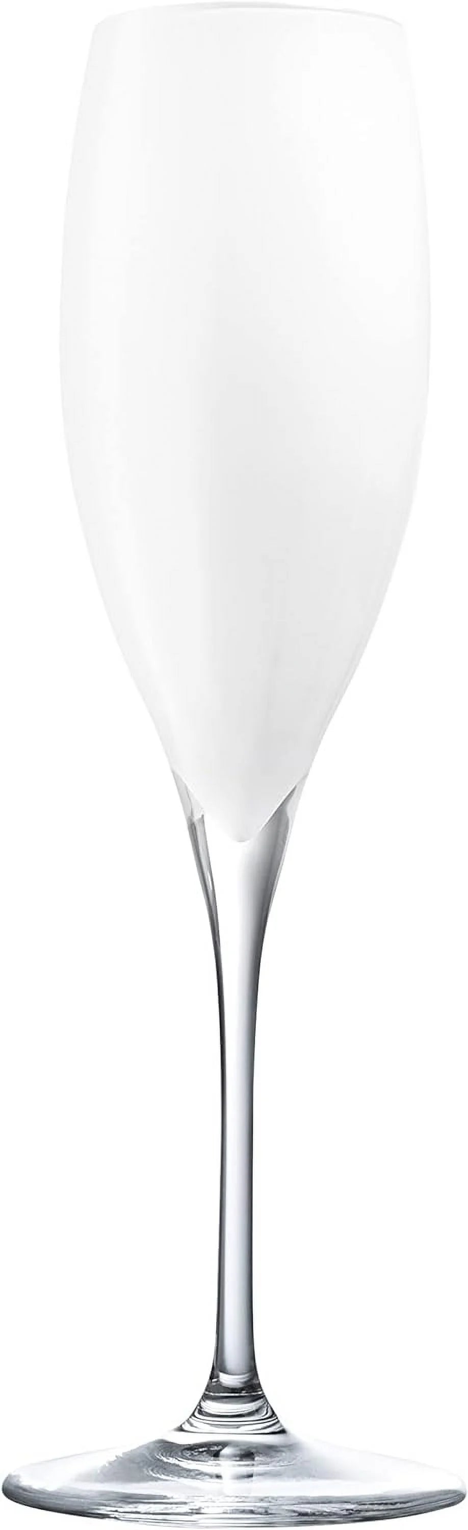 Set Of 6 Crystal Champagne Flutes N8261