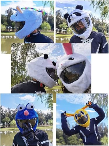 Plush Full Face Motorcycle Helmet Cover R22741