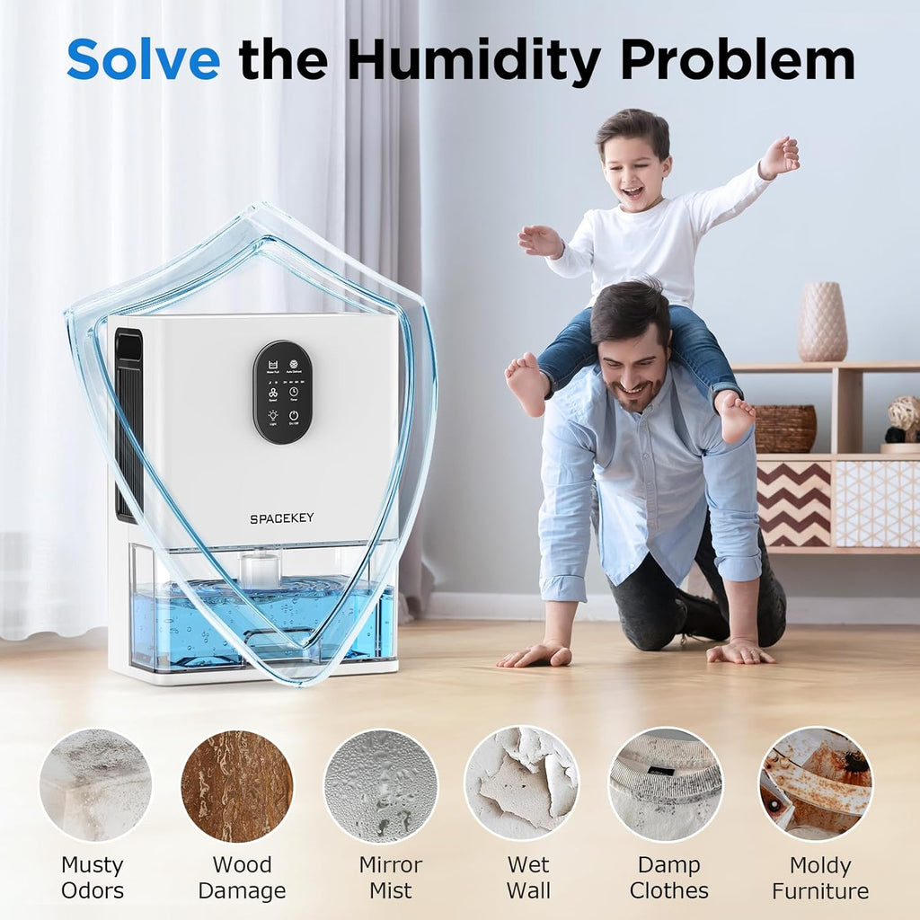 106 OZ Dehumidifier with 7 Color LED Light A162891