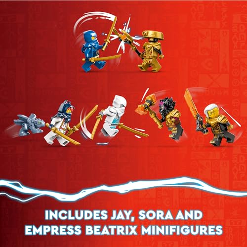 Building Toy Set with Dragon, Mech, Ninja Flyer and 6 Minifigures S179740