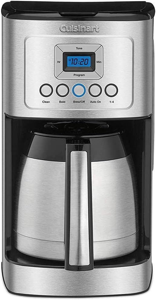 12 Cup Programmable Stainless Steel Thermal Coffee Maker with Thermal Carafe S665121