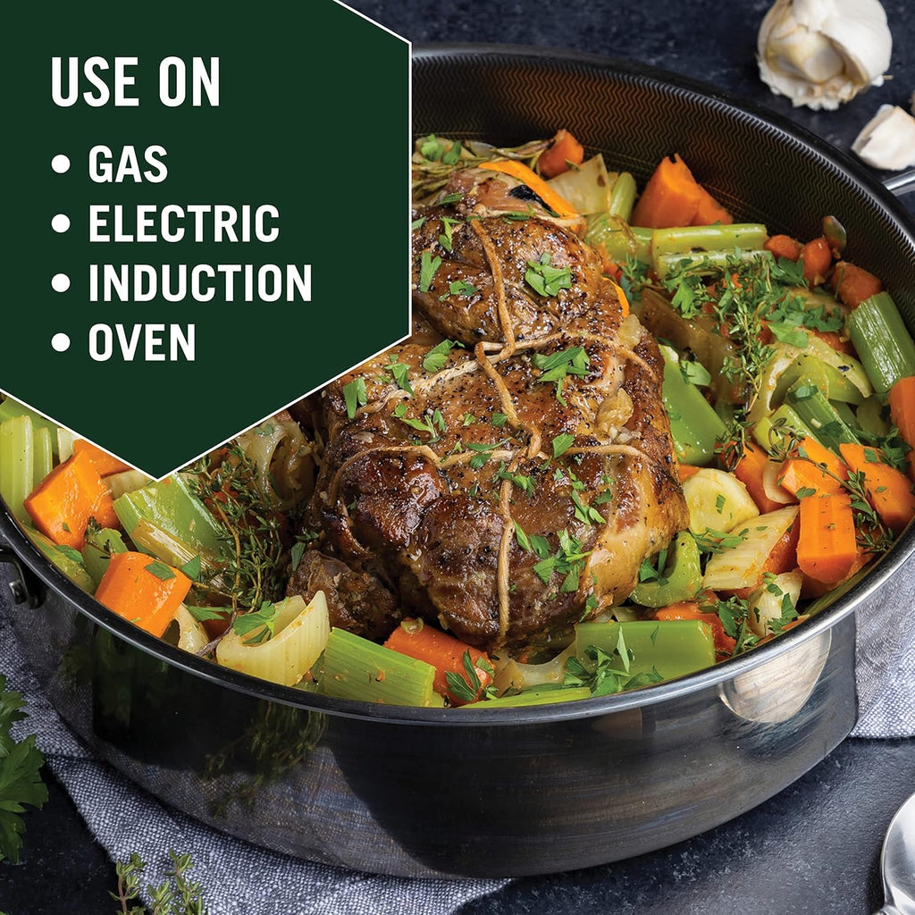 13 Piece Hybrid Stainless Steel Cookware Set R134