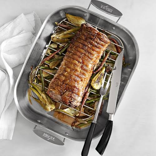 Extra Large Stainless-Steel Roaster B37925