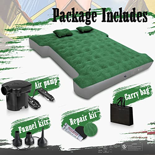 Inflatable Truck Bed Air Mattress with Pump & Carry Bag C786