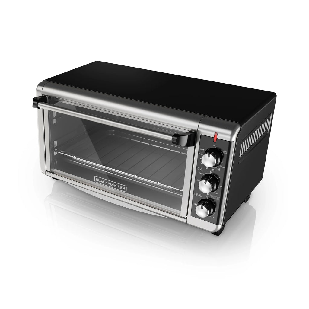 8 Slice Stainless Steel Countertop Toaster Oven Q631638