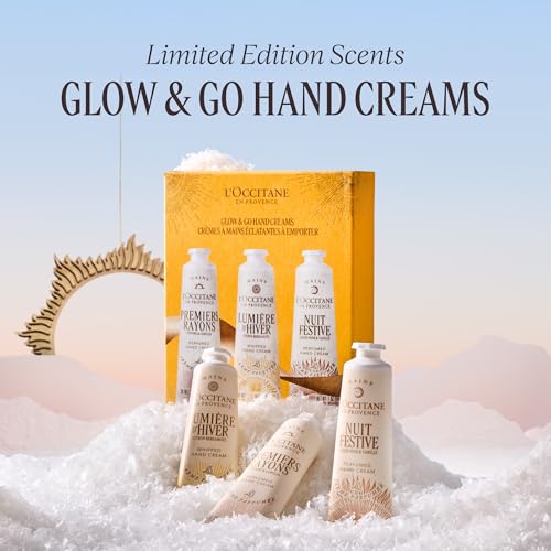 Hand Cream Trio, Peony, Lemon & Vanilla, Travel-Sized Moisturizing Minis Y5819
