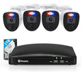 1080P 8 Channel DVR Security Camera System with 1TB Hard Drive and 4 Cameras D5331