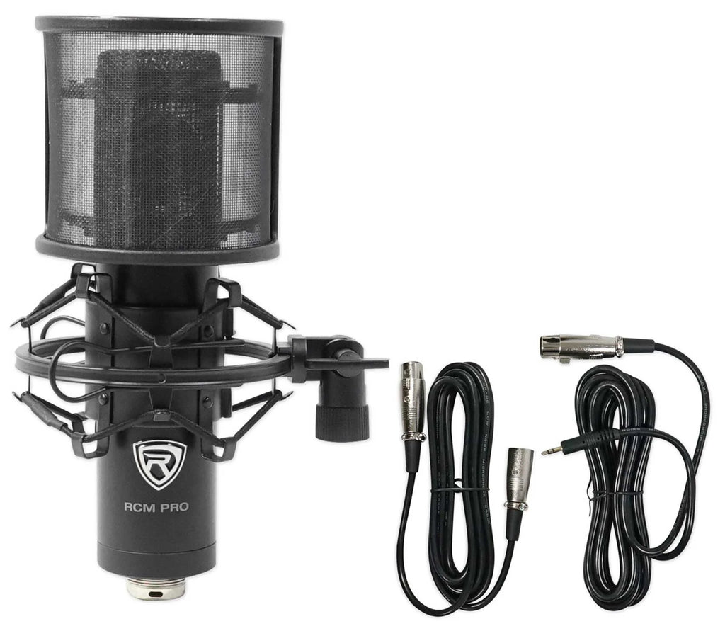 3.5" Studio Monitors Speakers with Recording Microphone K1725