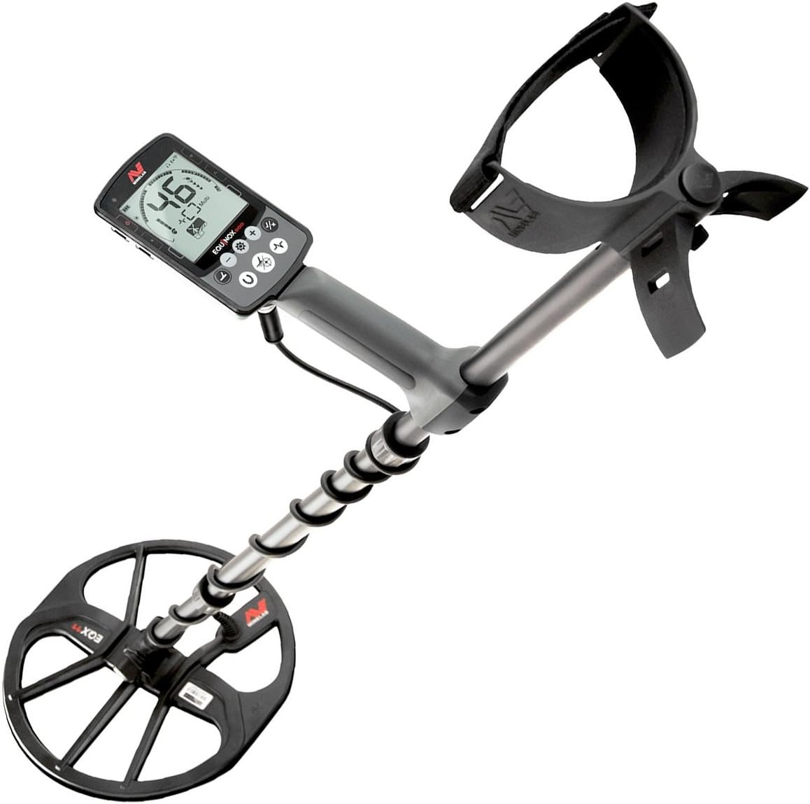 Metal Detector with 6inch Coil and Pro Find 20 Pinpointer V645