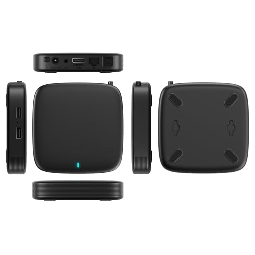 Streaming Media Player with Google TV, 4K HDR, Voice Remote, Dual-Band Wi-Fi, Chromecast, HDMI, AV Output E615