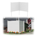 48"W x 48"H Air Conditioner Fence Privacy Screen with Ground Stakes X8371