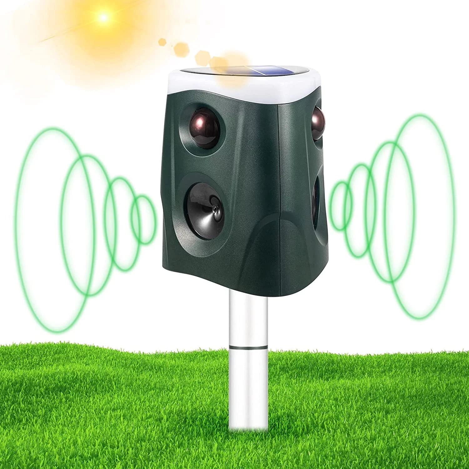 Ultrasonic Animal Repeller with PIR Sensor Z41001